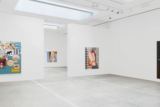 Contemporary art exhibition Allison Katz Outta the Bag at Hauser Wirth New York Wooster Street United States