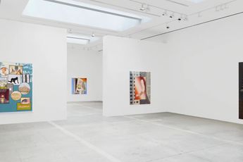Contemporary art exhibition Allison Katz Outta the Bag at Hauser Wirth New York Wooster Street United States