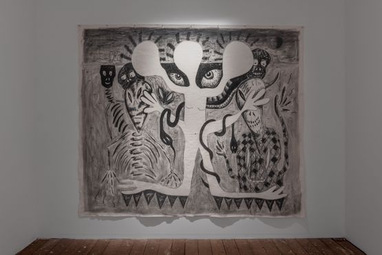 The Garden by David Griggs contemporary artwork Drawing