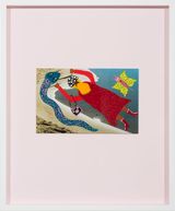 Flying over Country by Kaylene Whiskey contemporary artwork painting works on paper