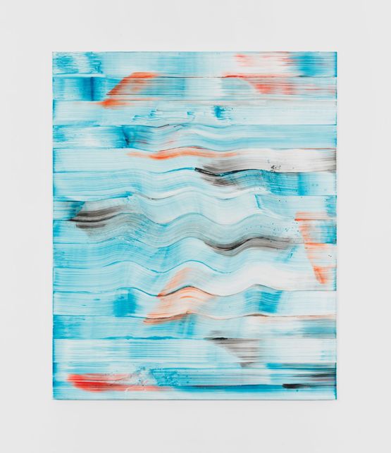 Vernal by Bernard Frize contemporary artwork Painting