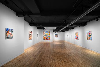 Contemporary art exhibition Ziping Wang Small Talk at Unit London United Kingdom