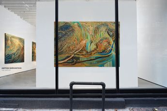 Contemporary art exhibition Amitesh Shrivastava The Sniffer at Gratin Avenue B United States
