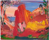 Mountains and Rivers  by Yin Zhaoyang contemporary artwork painting
