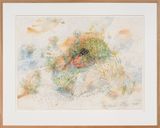 Greater bilby burrow by John Wolseley contemporary artwork works on paper