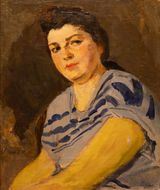 Portrait by Mikayil Abdullayev contemporary artwork painting