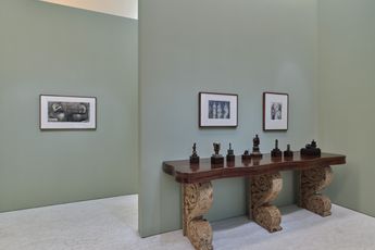 Contemporary art exhibition Curzio Malaparte Henry Moore Moore And Malaparte Rhythm And Form at Gagosian rue de Castiglione Paris France