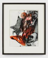 Untitled by Charline von Heyl contemporary artwork painting works on paper