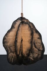 They are the purpose we are the accident III by Manal Aldowayan contemporary artwork mixed media sculpture textile