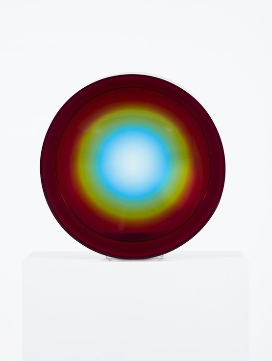 Untitled parabolic lens by Fred Eversley contemporary artwork Sculpture