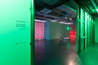 Contemporary art exhibition Wong Ping Whos the Daddy at Kiang Malingue Hong Kong