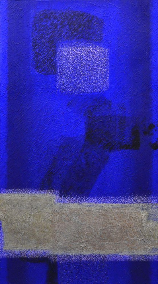 IN BLUE Sep 16 by Katsuyoshi Inokuma contemporary artwork Painting