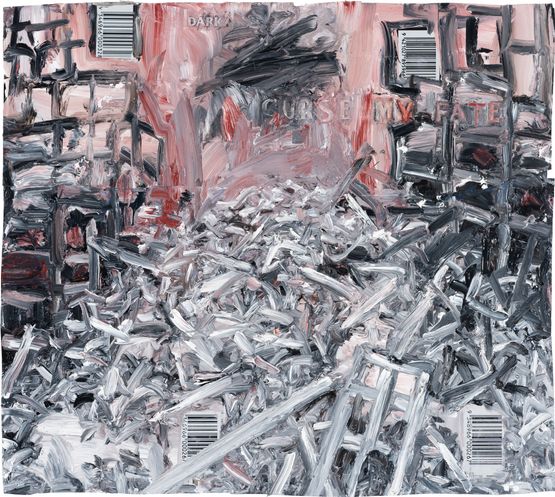 Counting For Nothing 6 by Fiona Hall contemporary artwork Painting