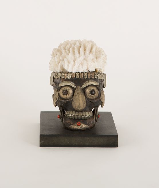 Tipeter mit Korallenhirn by Daniel Spoerri contemporary artwork Sculpture