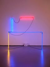 Neon Wrapping Neon V by Keith Sonnier contemporary artwork sculpture