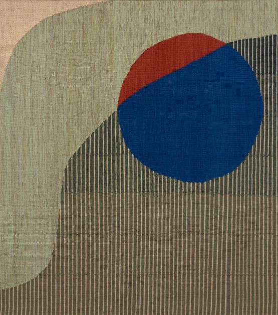 Eclipse Moon by Sussy Cazalet contemporary artwork Textile