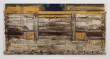 The Barn by Gheorghe Ilea contemporary artwork mixed media painting
