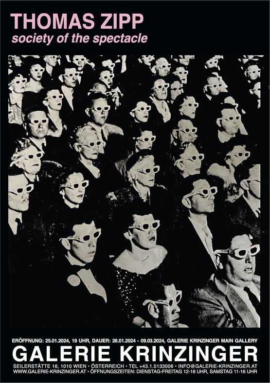 society of the spectacle by Thomas Zipp contemporary artwork Print