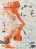 Portrait of Rene Ricard by George Condo contemporary artwork Works on Paper