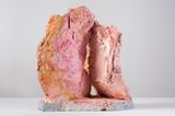 Visitors at Little Petra by Linda Marrinon contemporary artwork sculpture