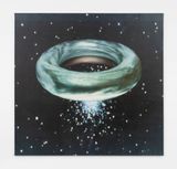 Donut avec amas detoiles by Alain Jacquet contemporary artwork painting