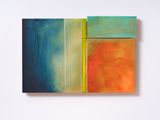 Sunset Painting 2 by James Ross contemporary artwork painting works on paper
