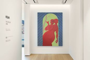 Contemporary art exhibition Koak THE DRIVER at Perrotin Hong Kong