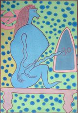 Hari-hariku Terang by I Gusti Ayu Kadek Igak Murniasih contemporary artwork painting