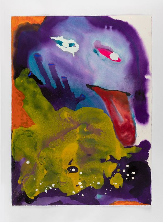 ready to disolve pure pleasure by Tom Polo contemporary artwork Painting