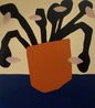 Hloho Ho Dima Di Palesa - Head Over Flowers by Lulama Wolf contemporary artwork Painting