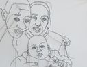Blind Drawings II by Monica De Miranda contemporary artwork Works on Paper