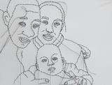Blind Drawings II by Monica De Miranda contemporary artwork works on paper