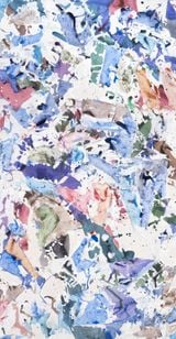 Sans titre by Simon Hantai contemporary artwork painting