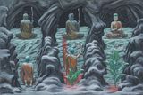 Huike Offering His Arm to Bodhidharma by Park Chan-Kyong contemporary artwork painting