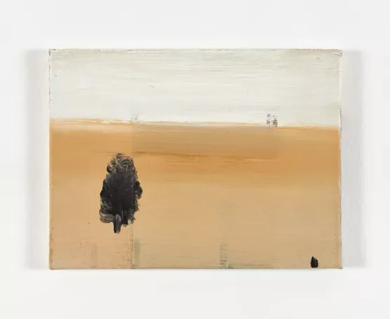 Tree by Merlin James contemporary artwork Painting