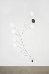 White Ordinary by Alexander Calder contemporary artwork sculpture