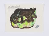 The Lights Will Not by Esther Pearl Watson contemporary artwork painting works on paper