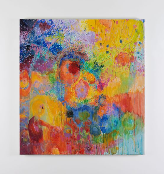 Astronomer 9999 CE by Isabel Nolan contemporary artwork Painting
