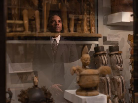 Oguns Return Once Again... Statues Never Die by Isaac Julien contemporary artwork Print