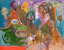 Good Soul Hunting by Nathan Zhou contemporary artwork Painting