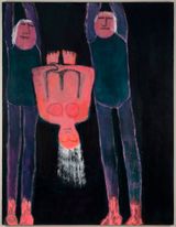 Somersault by Katherine Bradford contemporary artwork painting