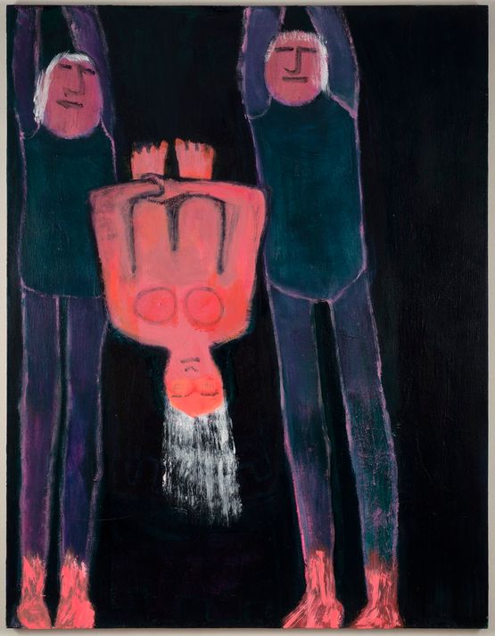 Somersault by Katherine Bradford contemporary artwork Painting