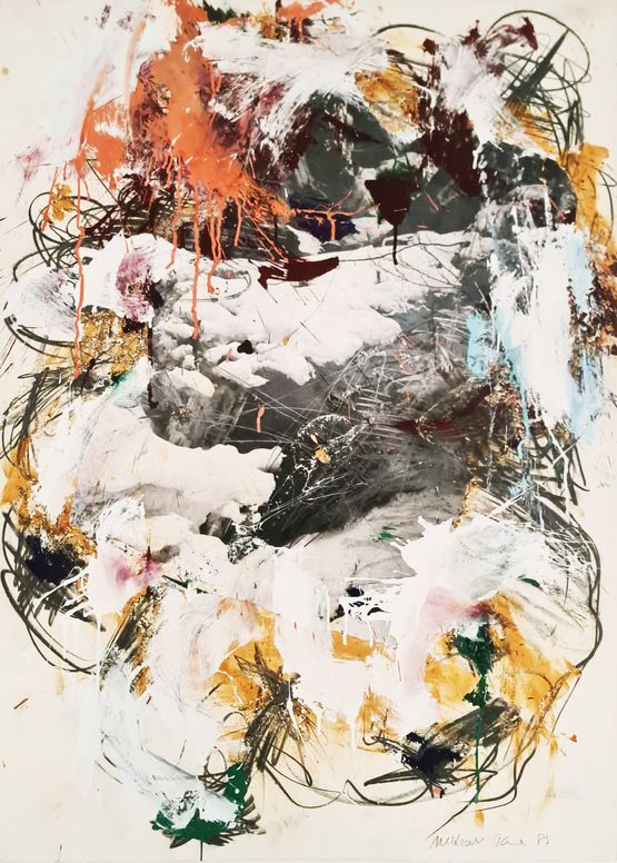 Untitled by Ian Mckeever contemporary artwork Painting