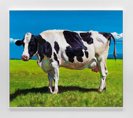 Dairy Cow by Sam Mckinniss contemporary artwork Painting