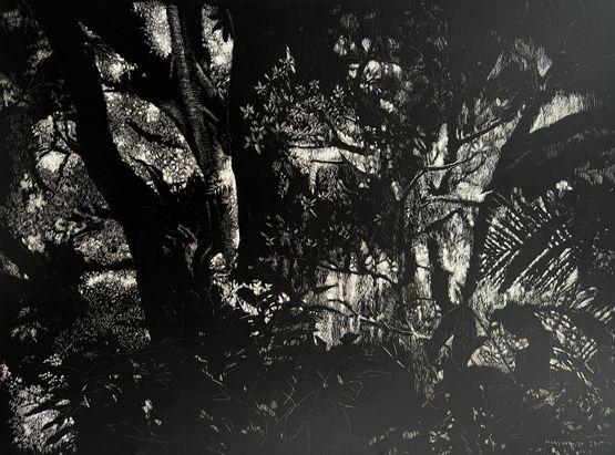 Radiance of the Forest by Maryanto contemporary artwork Painting