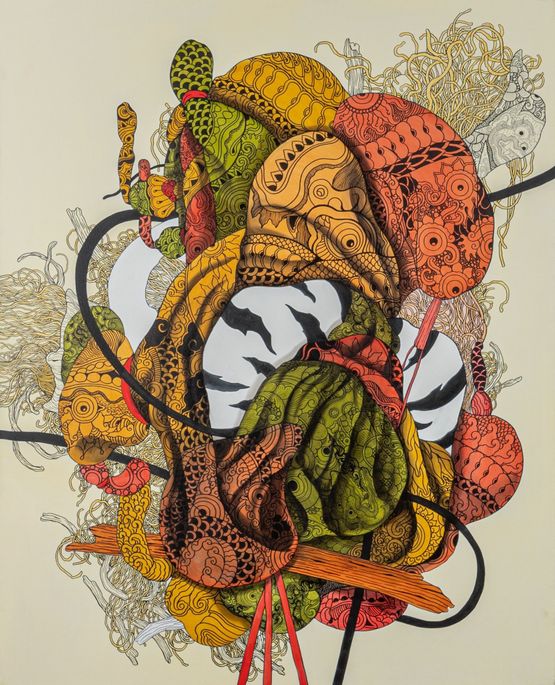 Ambang 2 Liminal 2 by Kemalezedine contemporary artwork Painting
