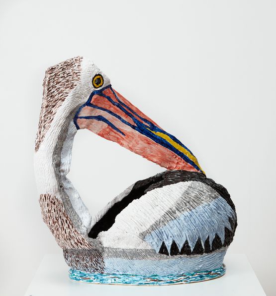 Pelican 2 by Peter Cooley contemporary artwork Sculpture