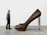 Stiletto Heel by Kalliopi Lemos contemporary artwork sculpture