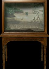 Wetland after Ketan P. by Sahil Naik contemporary artwork mixed media painting
