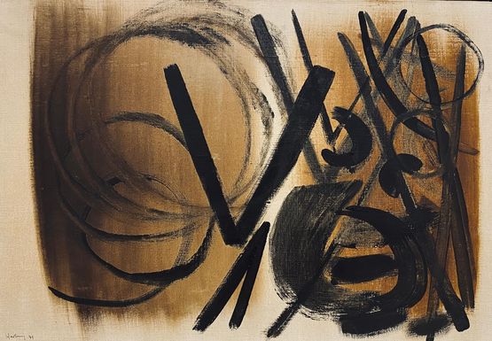 T1949-16 by Hans Hartung contemporary artwork Painting